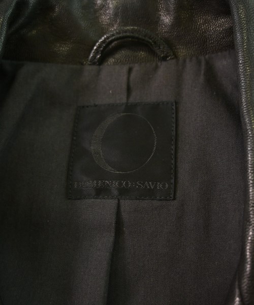 DOMENICO+SAVIO（ドメニコアンドサビオ）ライダース 黒 サイズ:44(S位) メンズ/2200661508015