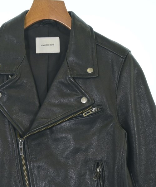 DOMENICO+SAVIO（ドメニコアンドサビオ）ライダース 黒 サイズ:36(S位) レディース/2200664335014