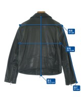 DOMENICO+SAVIO（ドメニコアンドサビオ）ライダース 黒 サイズ:36(S位) レディース/2200664335014