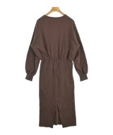 DOMENICO+SAVIO（ドメニコアンドサビオ）ワンピース 茶 サイズ:38(M位) レディース/2200666883032