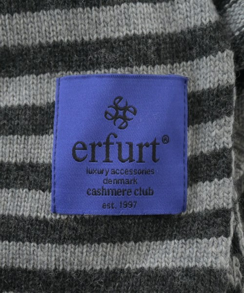 erfurt（エルフルト）マフラー グレー サイズ:- レディース/2200659142108