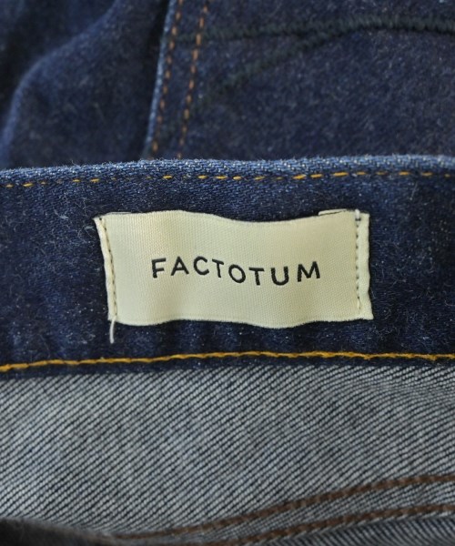FACTOTUM femme（ファクトタムフェム）デニムパンツ 紺 サイズ:38(M位) レディース/2200715343050