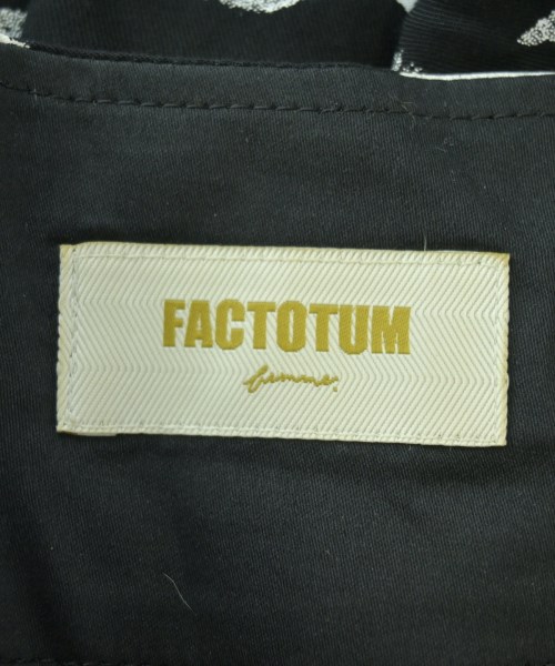 FACTOTUM femme（ファクトタムフェム）カジュアルシャツ 黒 サイズ:36(S位) レディース/2200681319196