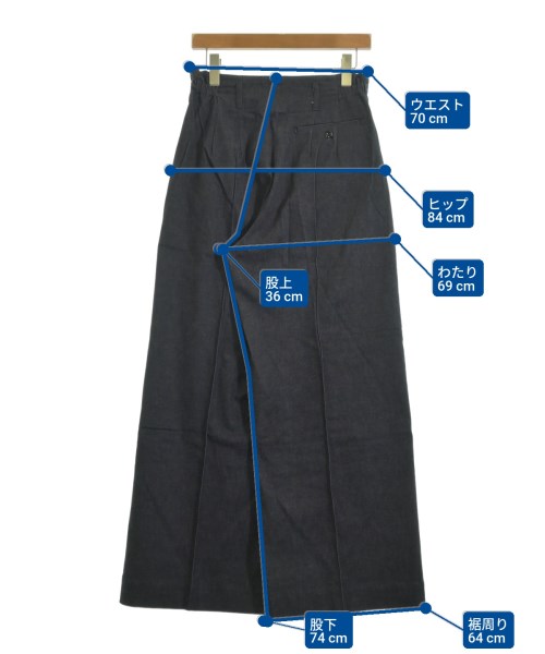 LOKITHO（ロキト）デニムパンツ 黒 サイズ:3(L位) レディース/2200610681530