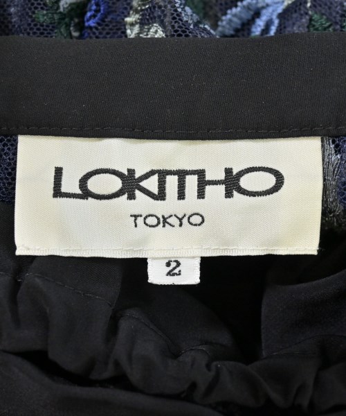 LOKITHO（ロキト）ロング・マキシ丈スカート 紺 サイズ:2(M位) レディース/2200616044131