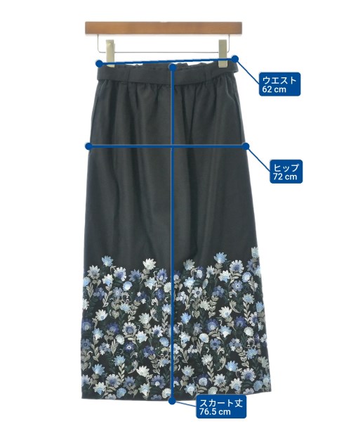 LOKITHO（ロキト）ロング・マキシ丈スカート 黒 サイズ:1(S位) レディース/2200672528057