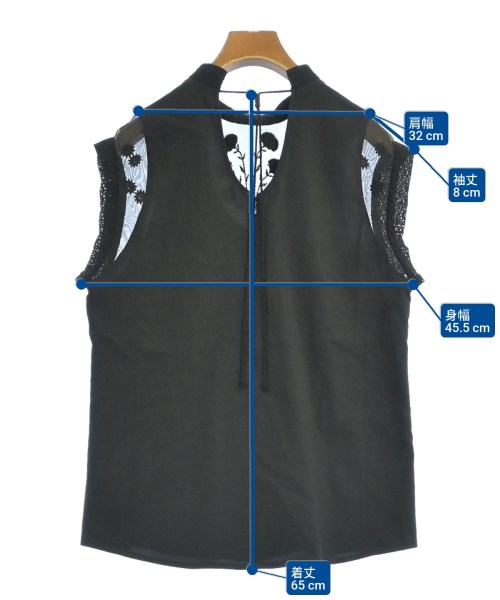 LOKITHO（ロキト）ブラウス 黒 サイズ:2(M位) レディース/2200676180039