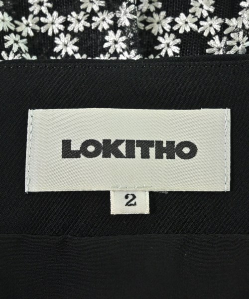 LOKITHO（ロキト）ロング・マキシ丈スカート 黒 サイズ:2(M位) レディース/2200693971078