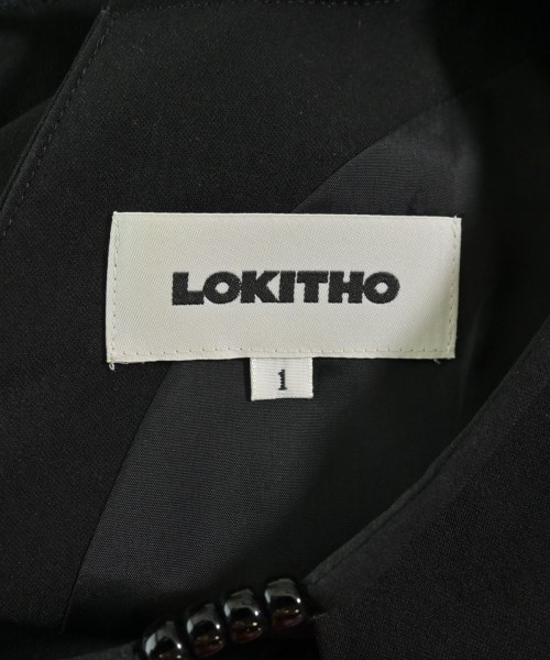 LOKITHO（ロキト）ワンピース 黒 サイズ:1(S位) レディース/2200654344026