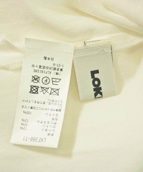 LOKITHO（ロキト）ブラウス 白 サイズ:2(M位) レディース/2200668386036