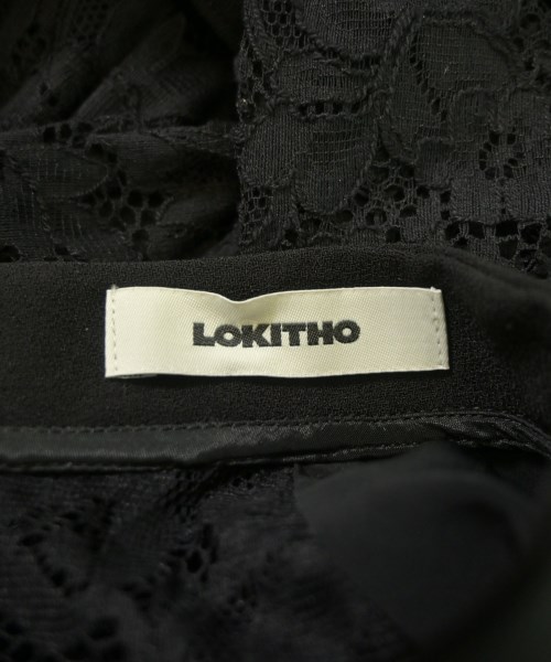 LOKITHO（ロキト）ワンピース 黒 サイズ:1(S位) レディース/2200668386043