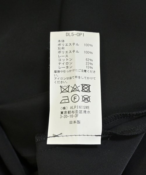 LOKITHO（ロキト）ワンピース 黒 サイズ:1(S位) レディース/2200716444053