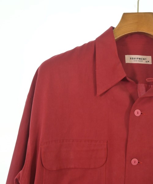 EQUIPMENT（エキプモン）カジュアルシャツ 赤 サイズ:M メンズ/2200517923122