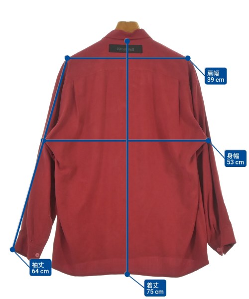 EQUIPMENT（エキプモン）カジュアルシャツ 赤 サイズ:M メンズ/2200517923122