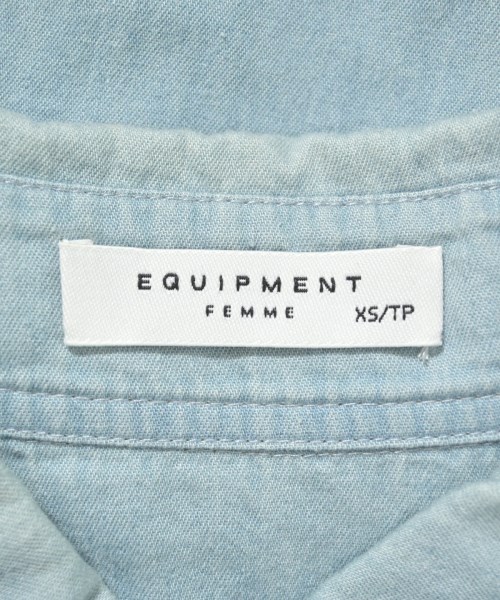 EQUIPMENT（エキプモン）カジュアルシャツ 紺 サイズ:XS レディース/2200621381078