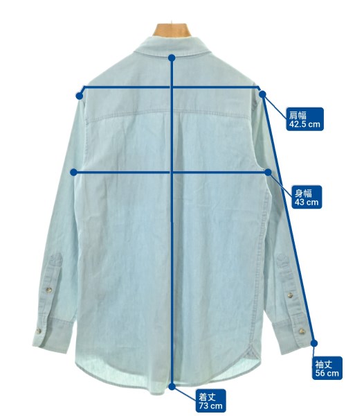 EQUIPMENT（エキプモン）カジュアルシャツ 紺 サイズ:XS レディース/2200621381078