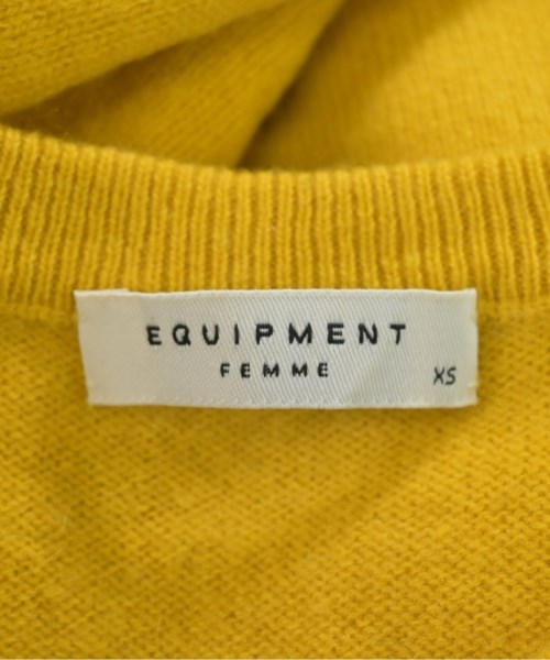 EQUIPMENT（エキプモン）ニット・セーター 黄 サイズ:XS レディース/2200626936334