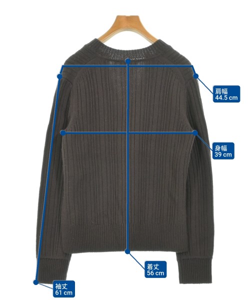 EQUIPMENT（エキプモン）ニット・セーター 茶 サイズ:XS レディース/2200643221031