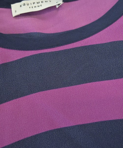 EQUIPMENT（エキプモン）ブラウス 紫 サイズ:S レディース/2200643541221