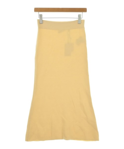 EQUIPMENT（エキプモン）ロング・マキシ丈スカート 黄 サイズ:XS レディース/2200631142898
