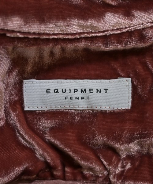 EQUIPMENT（エキプモン）カジュアルシャツ ピンク サイズ:XXS レディース/2200631143253