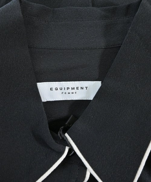 EQUIPMENT（エキプモン）カジュアルシャツ 黒 サイズ:XS レディース/2200631143338
