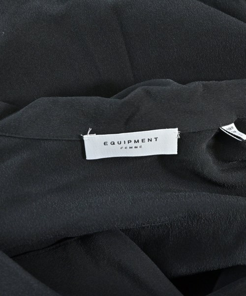 EQUIPMENT（エキプモン）カジュアルシャツ 黒 サイズ:XS レディース/2200631143369