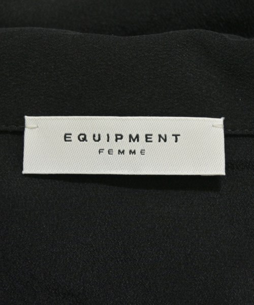 EQUIPMENT（エキプモン）カジュアルシャツ 黒 サイズ:S レディース/2200631143390