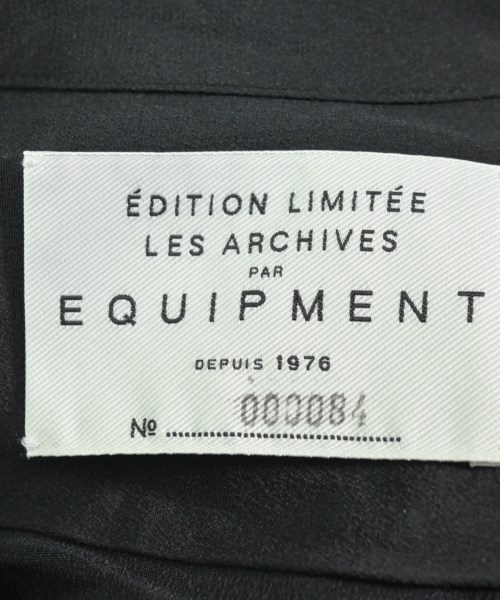 EQUIPMENT（エキプモン）カジュアルシャツ 黒 サイズ:XS レディース/2200631143406