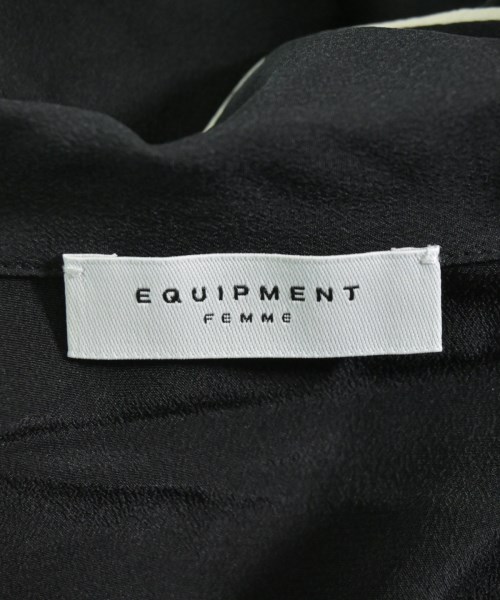 EQUIPMENT（エキプモン）カジュアルシャツ 黒 サイズ:XS レディース/2200631143611