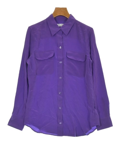 EQUIPMENT(エキプモン)カジュアルシャツ 紫 サイズ:XS/2200631145929