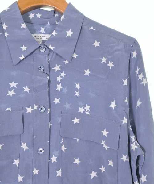 EQUIPMENT（エキプモン）カジュアルシャツ 青 サイズ:XS レディース/2200631146025
