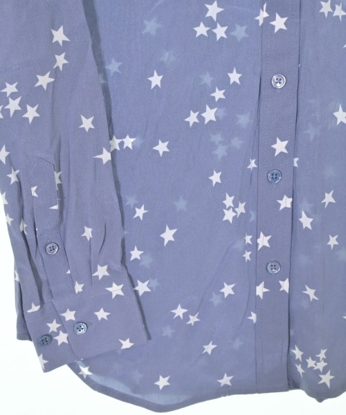 EQUIPMENT（エキプモン）カジュアルシャツ 青 サイズ:S レディース/2200631146032