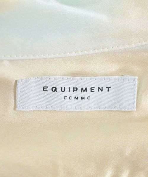 EQUIPMENT（エキプモン）カジュアルシャツ 黄 サイズ:S レディース/2200631150558