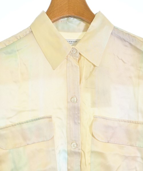 EQUIPMENT（エキプモン）カジュアルシャツ 黄 サイズ:S レディース/2200631150558