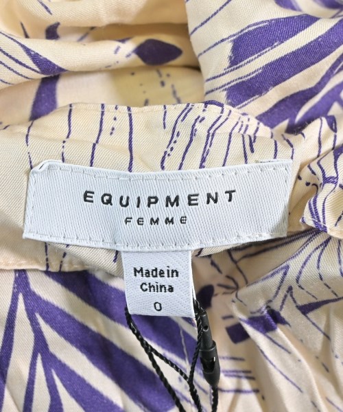 EQUIPMENT（エキプモン）ワンピース ベージュ サイズ:0(XS位) レディース/2200631150695