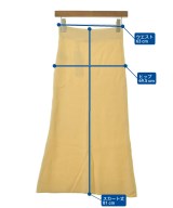 EQUIPMENT（エキプモン）ロング・マキシ丈スカート 黄 サイズ:XS レディース/2200631156178