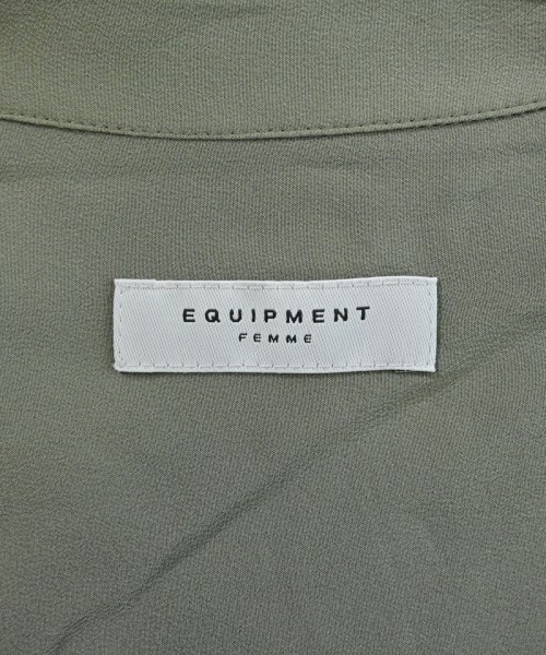 EQUIPMENT（エキプモン）カジュアルシャツ カーキ サイズ:XS レディース/2200631156475