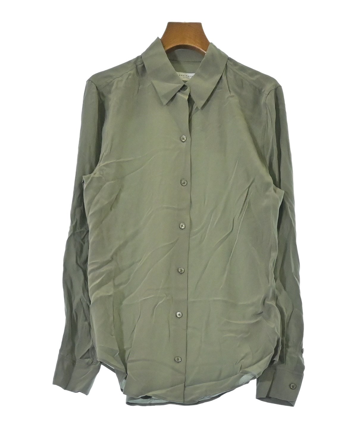 EQUIPMENT（エキプモン）カジュアルシャツ カーキ サイズ:XS