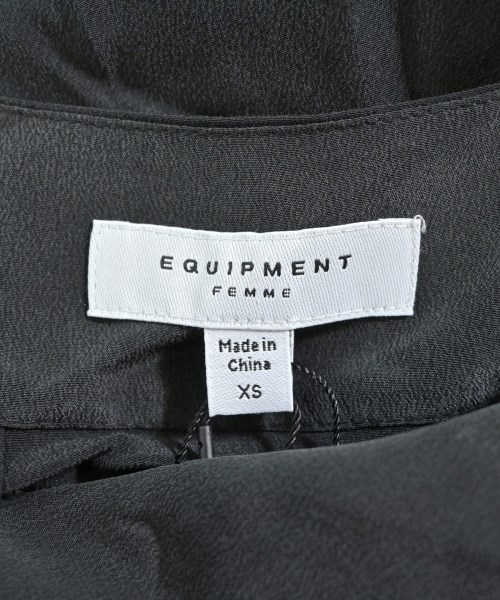 EQUIPMENT（エキプモン）カジュアルシャツ 黒 サイズ:XS レディース/2200631156536
