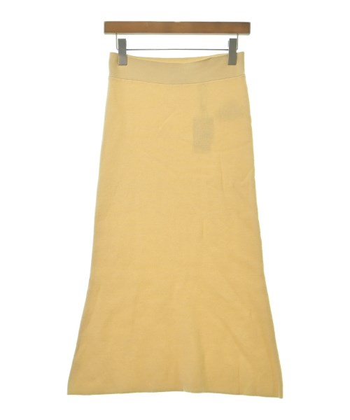 EQUIPMENT（エキプモン）ロング・マキシ丈スカート 黄 サイズ:S レディース/2200631156734