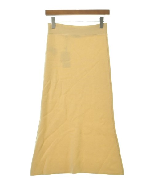 EQUIPMENT（エキプモン）ロング・マキシ丈スカート 黄 サイズ:S レディース/2200631156734