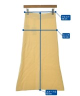 EQUIPMENT（エキプモン）ロング・マキシ丈スカート 黄 サイズ:S レディース/2200631156734