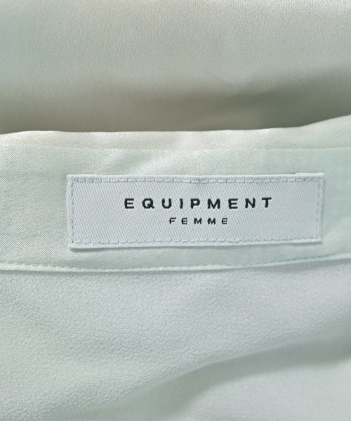 EQUIPMENT（エキプモン）ワンピース 青 サイズ:0(XS位) レディース/2200631158721