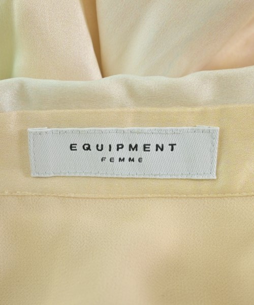 EQUIPMENT（エキプモン）ワンピース 黄 サイズ:0(XS位) レディース/2200631158752