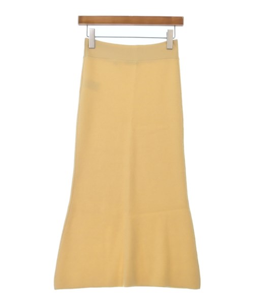 EQUIPMENT（エキプモン）ロング・マキシ丈スカート 黄 サイズ:XS レディース/2200631159889