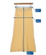 EQUIPMENT（エキプモン）ロング・マキシ丈スカート 黄 サイズ:XS レディース/2200631159896