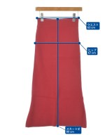 EQUIPMENT（エキプモン）ロング・マキシ丈スカート 赤 サイズ:XS レディース/2200631160274
