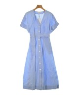 EQUIPMENT（エキプモン）ワンピース 青 サイズ:2(M位) レディース/2200631162308