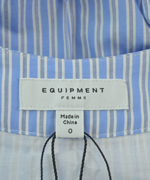 EQUIPMENT（エキプモン）ワンピース 青 サイズ:0(XS位) レディース/2200631162315